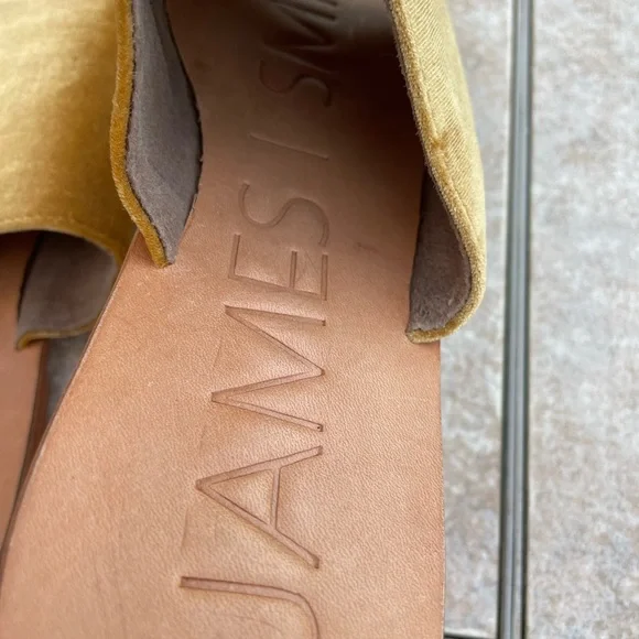 James Smith Off Duty Sandals in Velvet